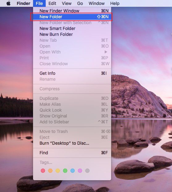 create a zip file for photos on mac